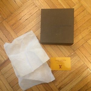 Louis Vuitton Box Small & card for jewelry etc